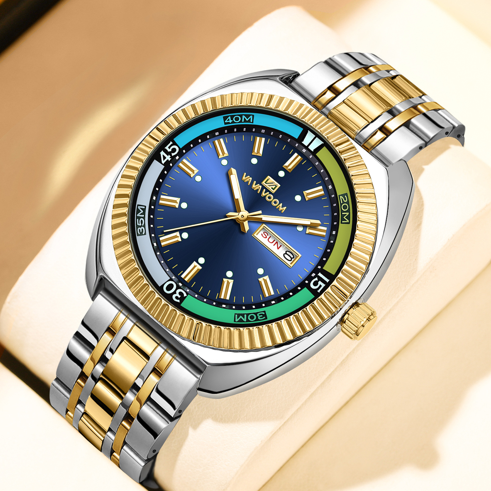 Smartwatch Ring Watches - New Gear Ring Steel Strip Watch