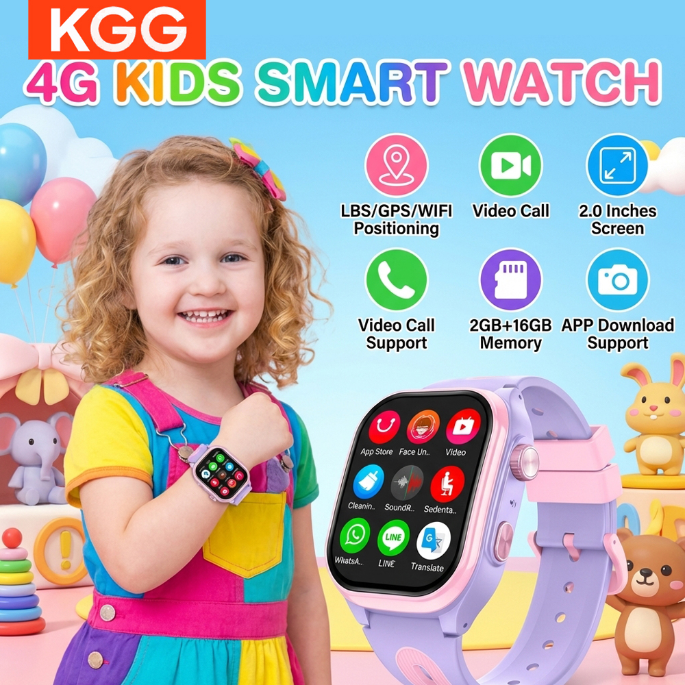 Smartwatch Watches For Kid Boy Waterproof - 4G Kids Smart Watch Phone 2.0