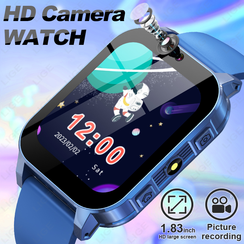 Smartwatch Watches For Kid Boy Waterproof - LIGE Kids Smart Watch Learning Words
