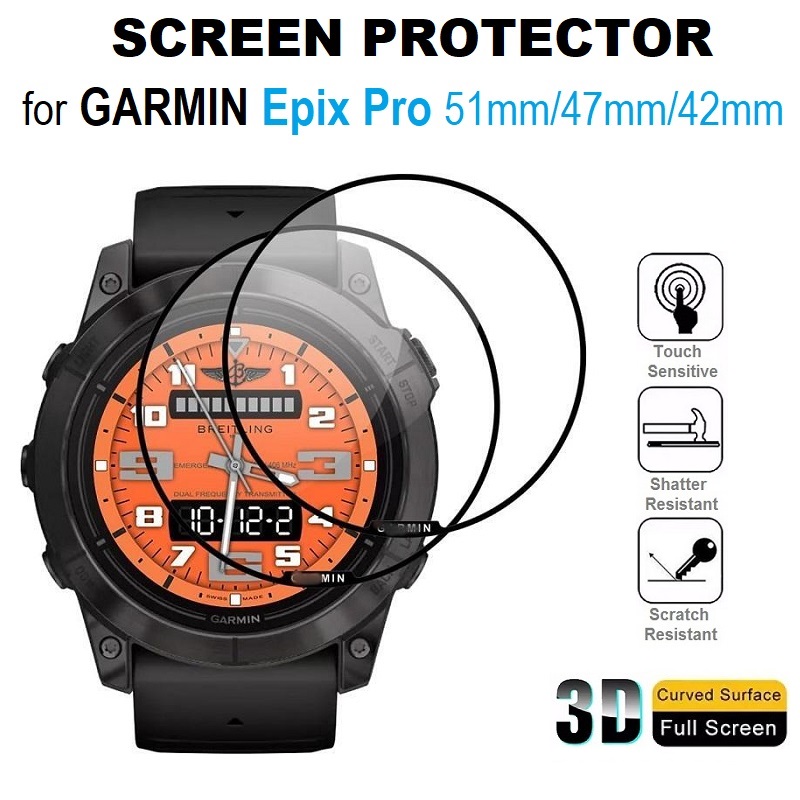 Xwatch Smartwatch - 3PCS 3D Curved Edge Screen Protector