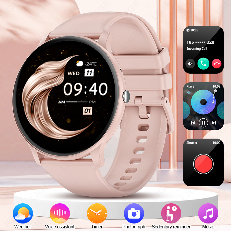 Smartwatch Latest Watches For Men - LIGE Bluetooth Call Smart Watch 2026