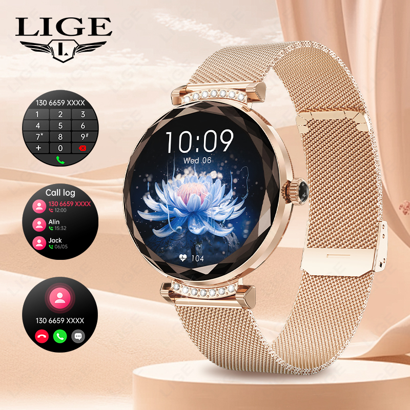 Smartwatch Latest Watches For Men - LIGE Fashion Ladies Smart Watch NX7