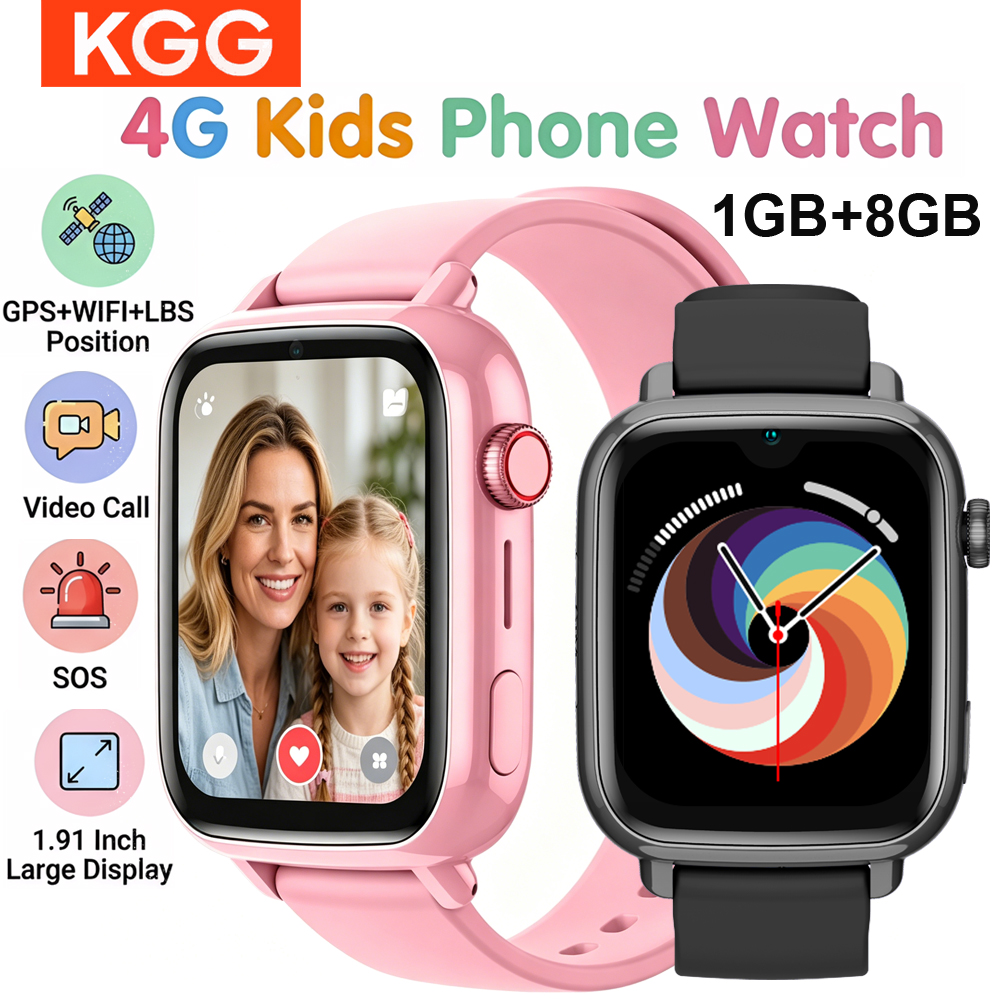 Smartwatch Watches For Kid Boy Waterproof - Smart Watch Kids 4G GPS WiFi