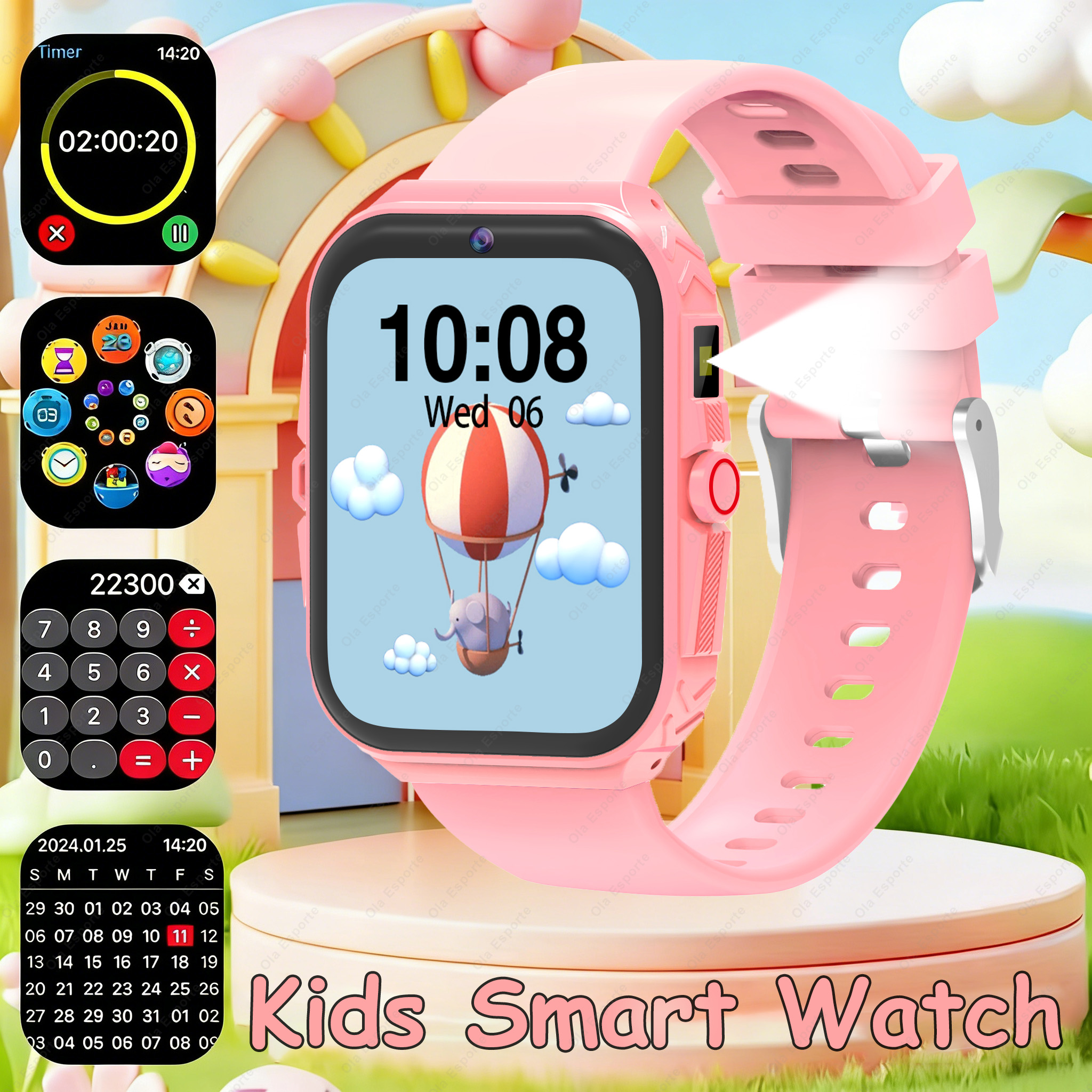 Smartwatch Watches Birthday Gift For Boys - 2026 New Smartwatch For Kids HD