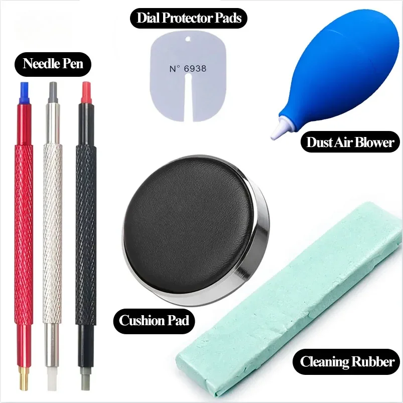Crystal Press Tool - 1/7/13pcs Watch Repair Kits Rubber Dust
