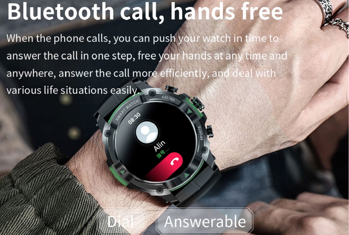 Smart watch 1.43 AMOLED Displa - مراجعة Watch Vs Smartwatch وسعره