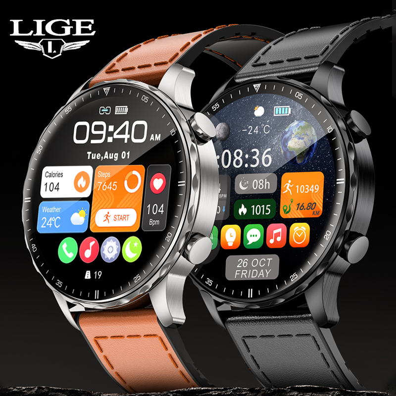 LIGE 2025 For Men Smart Watch  - مراجعة Smartwatch Latest Watches For Men وسعره