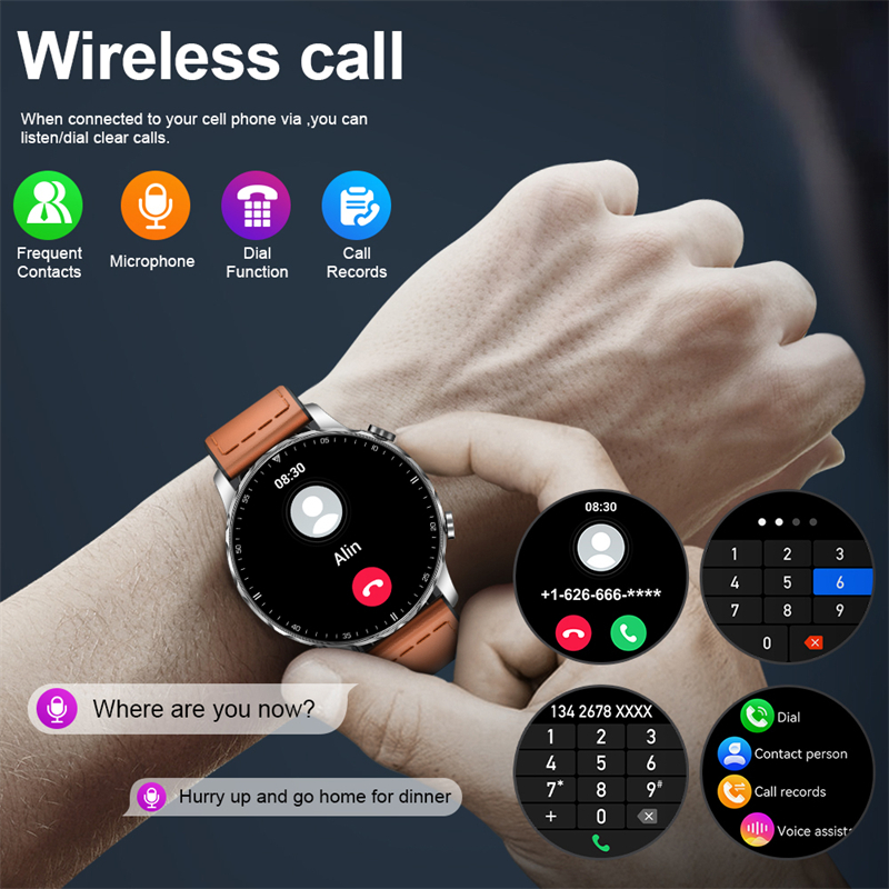 LIGE 2025 For Men Smart Watch  - مراجعة Smartwatch Latest Watches For Men وسعره