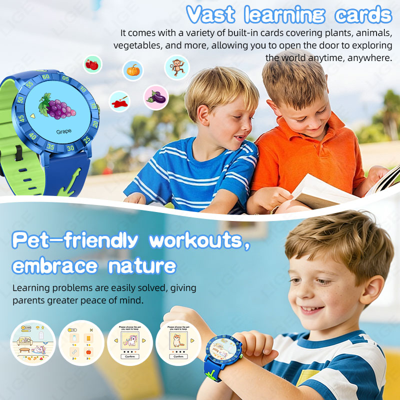 2026 New LIGE Smart Watch kids - مراجعة Smartwatch Watches For Kid Boy Waterproof وسعره