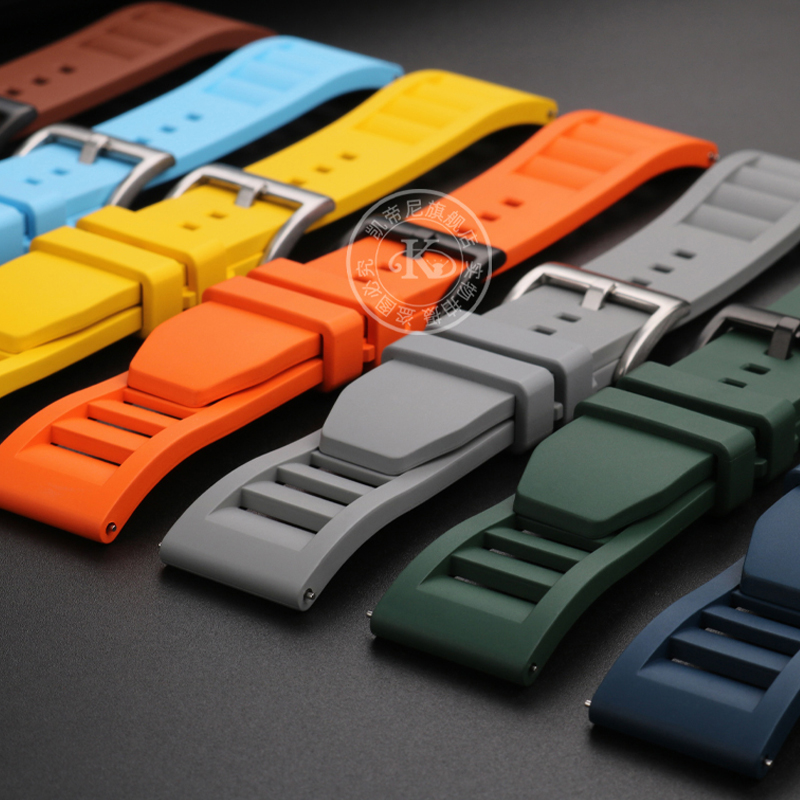 New Fluorine rubber Strap for  - مراجعة Citizen Watches Smartwatch وسعره