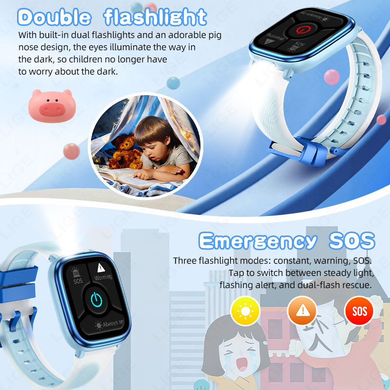 2026 New Kids Smart Watch SOS  - مراجعة Smartwatch Watches For Kid Boy Waterproof وسعره
