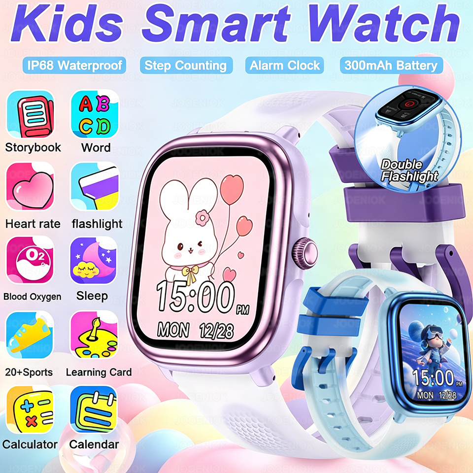2026 New Smartwatch Kids Flash - مراجعة Smartwatch Watches Birthday Gift For Boys وسعره