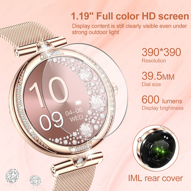 LIGE Fashion Woman Smartwatch  - مراجعة Smartwatch Latest Watches For Men وسعره