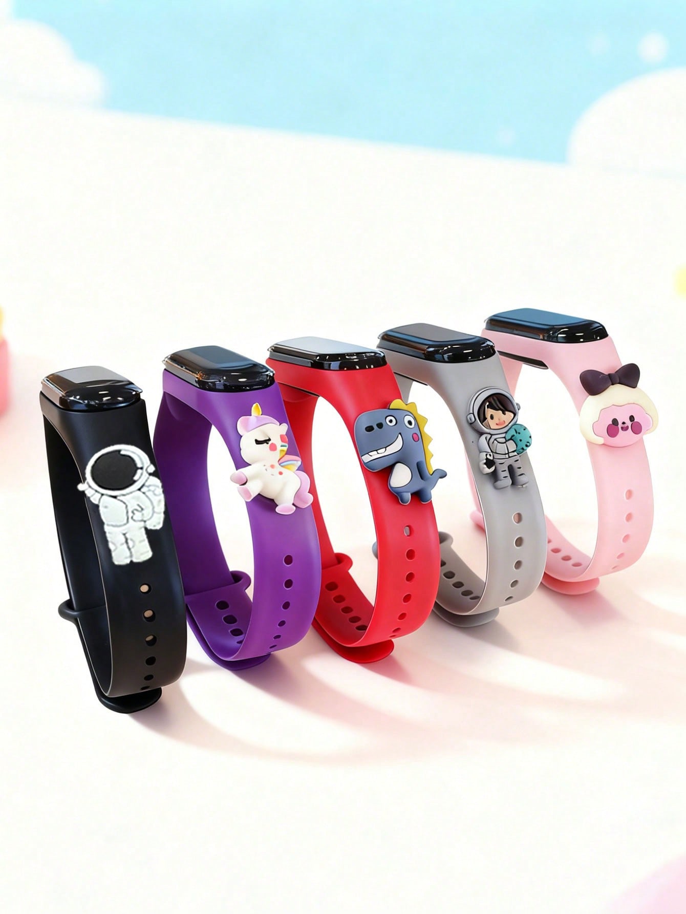 5pcs/Set LED Touch Screen Teen - مراجعة Watches Original وسعره