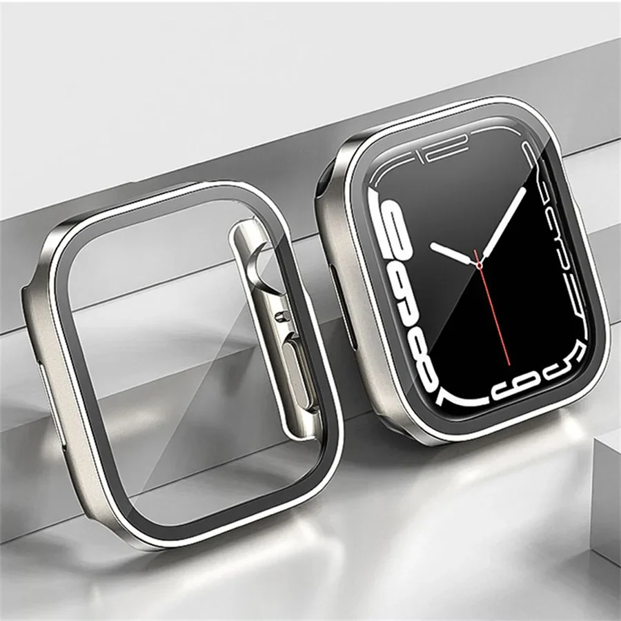 Glass+cover For Apple Watch ca - مراجعة Watches Not Smartwatch وسعره