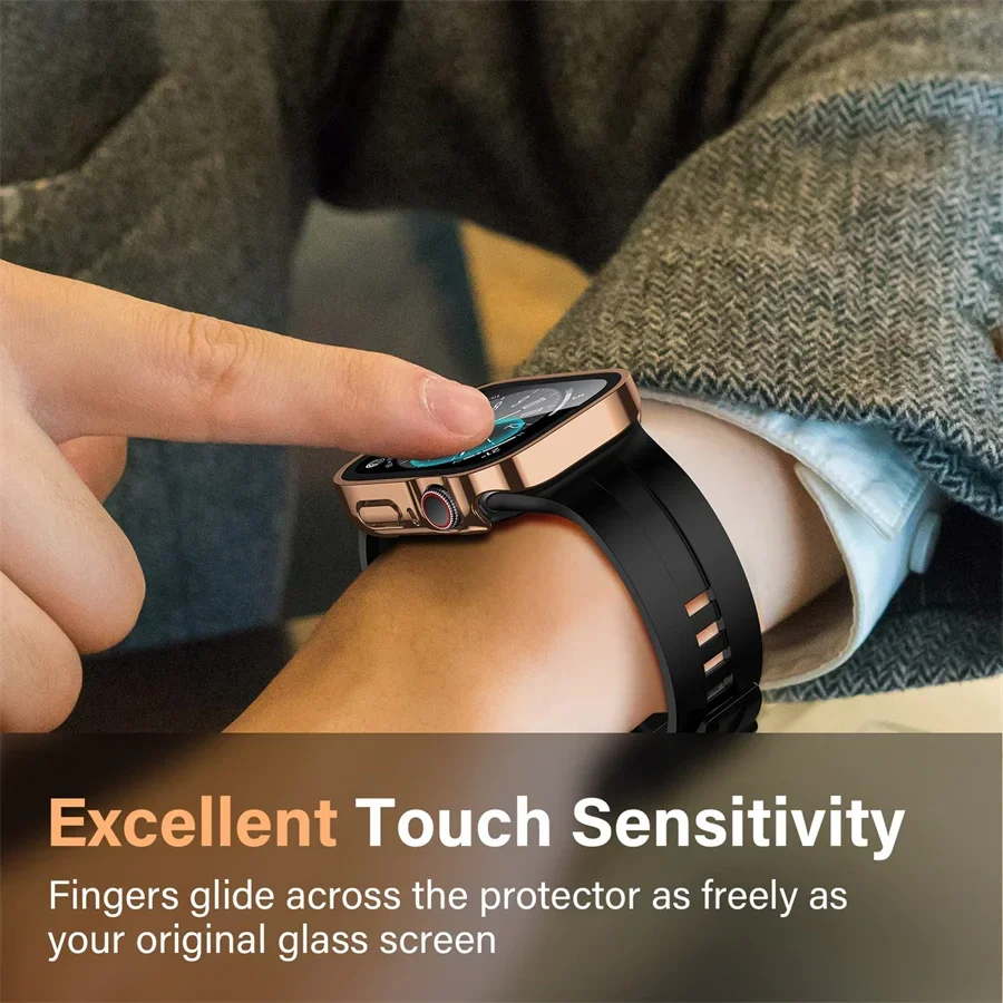 Glass+cover For Apple Watch ca - مراجعة Watches Not Smartwatch وسعره