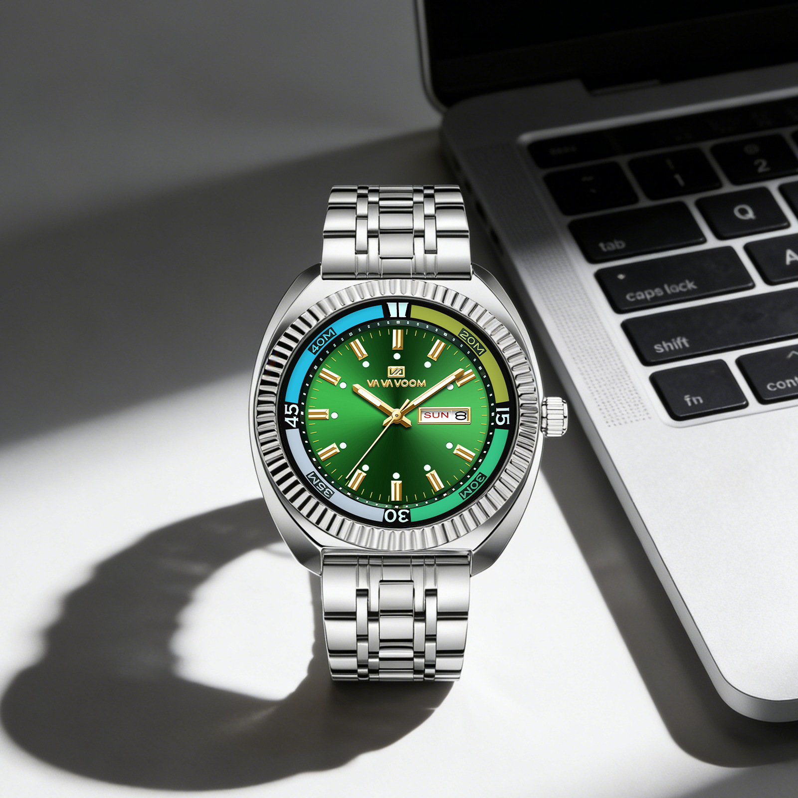 New Gear Ring Steel Strip Watc - مراجعة Smartwatch Ring Watches وسعره