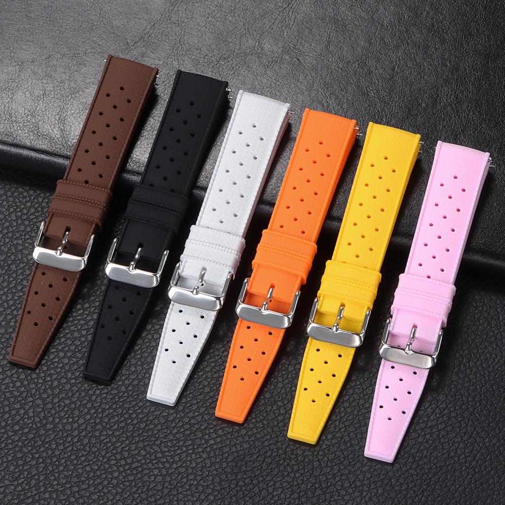 Tropical Silicone Watch Band 1 - مراجعة Citizen Watches Smartwatch وسعره