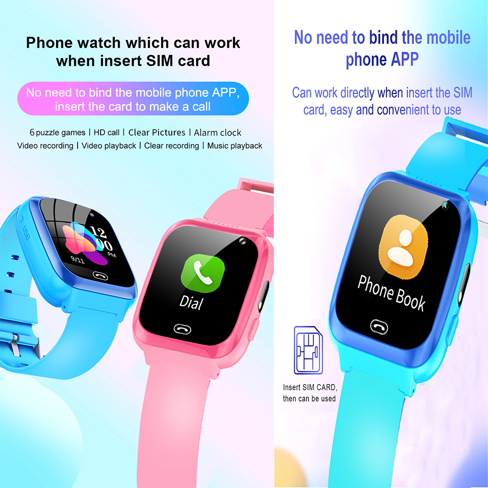 Promotion Kids Smart Watch SO - مراجعة Smartwatch Watches Birthday Gift For Boys وسعره