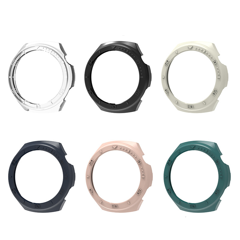 PC Hard Edge Shell Frame Prote - مراجعة Smartwatch Ring Watches وسعره