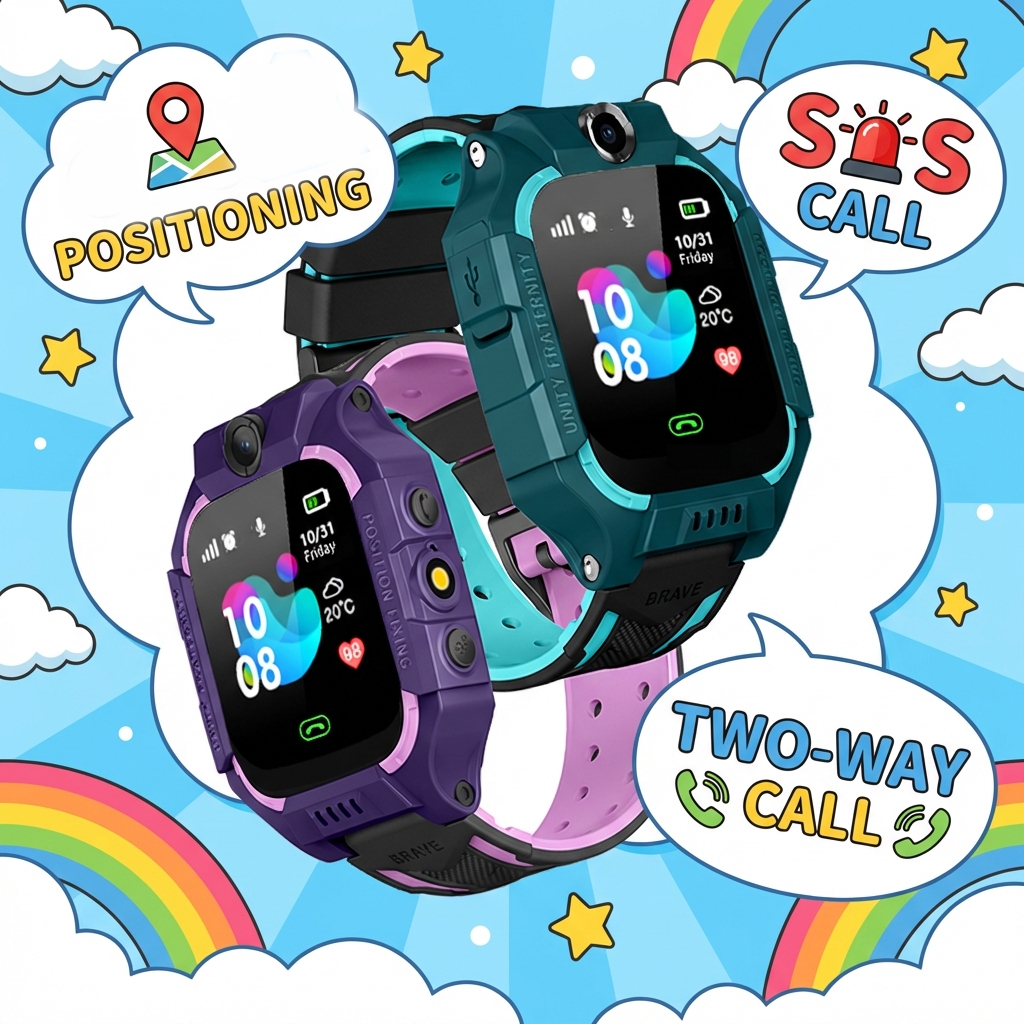 Children Smart Watch 2G Postio - مراجعة Smartwatch Watches Birthday Gift For Boys وسعره