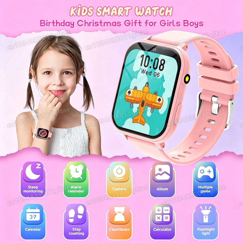 New Smartwatch For Kids HD Cam - مراجعة Smartwatch Watches Birthday Gift For Boys وسعره