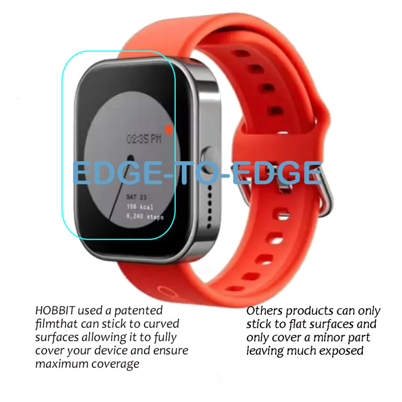 HD Clear TPU Hydraulic Screen  - مراجعة Watches Not Smartwatch وسعره