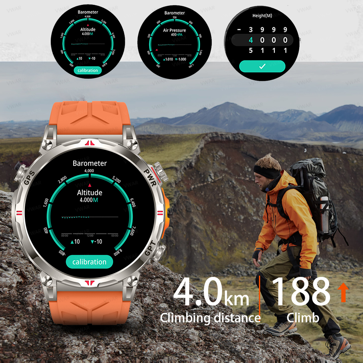 2025 New VWAR GPS Smartwatch 1 - مراجعة Watch Vs Smartwatch وسعره