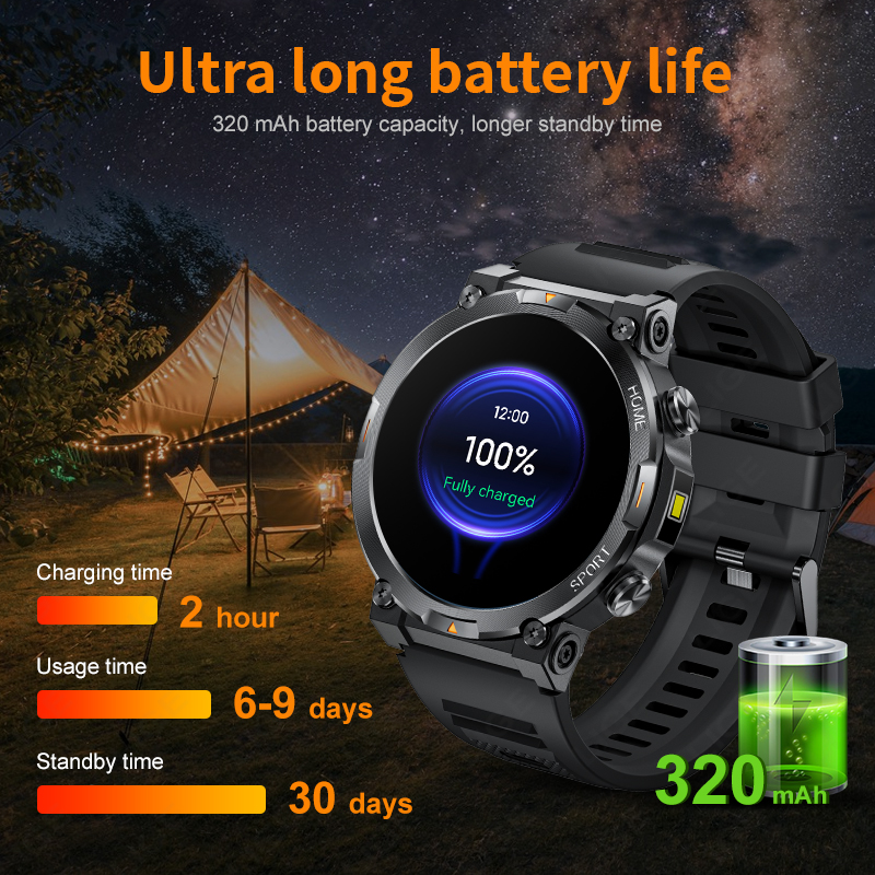 LIGE 2026 Men Smart Watch 1.43 - مراجعة Smartwatch Latest Watches For Men وسعره