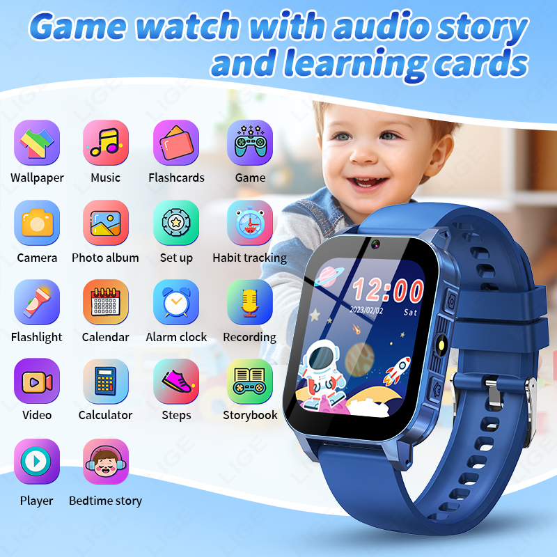 LIGE Kids Smart Watch Learning - مراجعة Smartwatch Watches For Kid Boy Waterproof وسعره