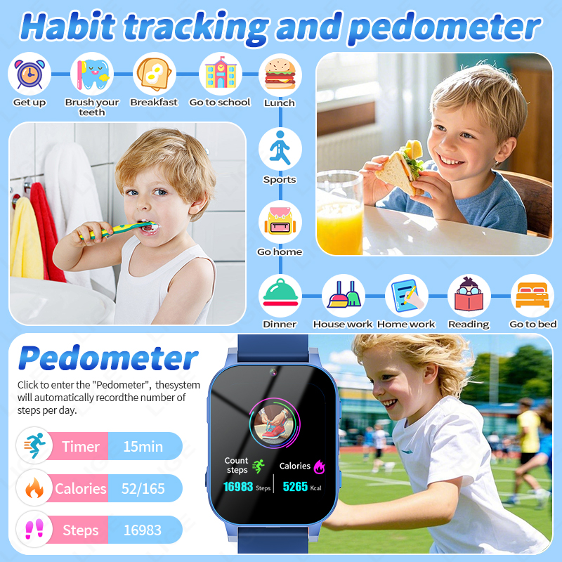 LIGE Kids Smart Watch Learning - مراجعة Smartwatch Watches For Kid Boy Waterproof وسعره