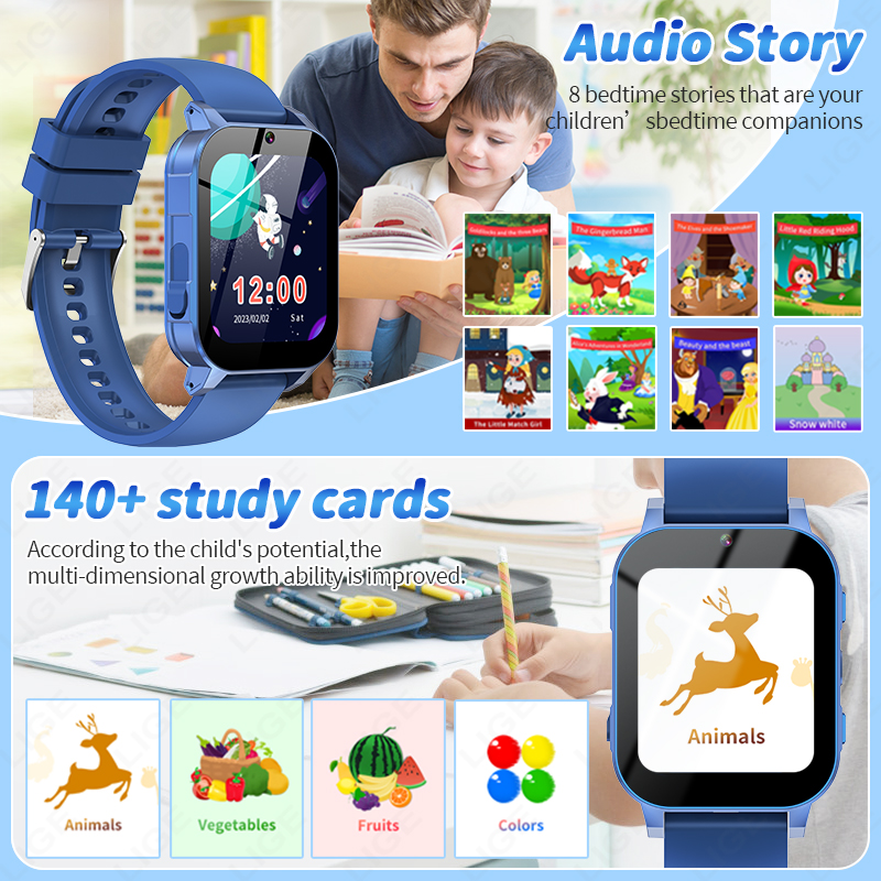 LIGE Kids Smart Watch Learning - مراجعة Smartwatch Watches For Kid Boy Waterproof وسعره