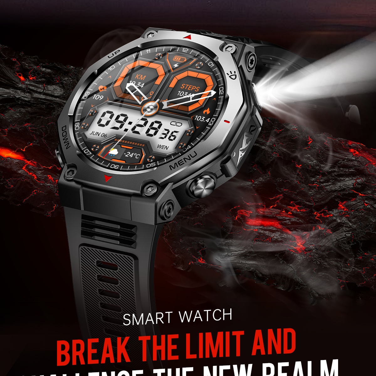 2025 New Military Smart Watch  - مراجعة Watch Vs Smartwatch وسعره