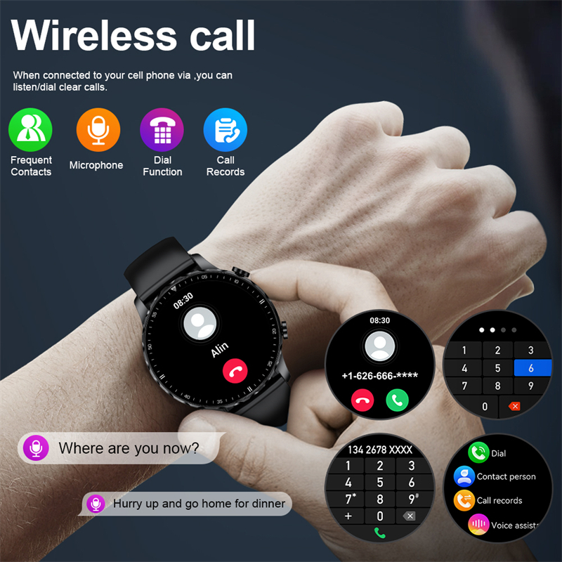 LIGE Outdoor Waterproof Smart  - مراجعة Smartwatch Latest Watches For Men وسعره