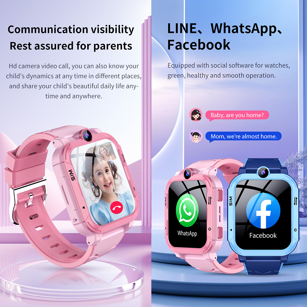 4G Kids Smart Watch 1+8GB GPS  - مراجعة Smartwatch Watches For Kid Boy Waterproof وسعره