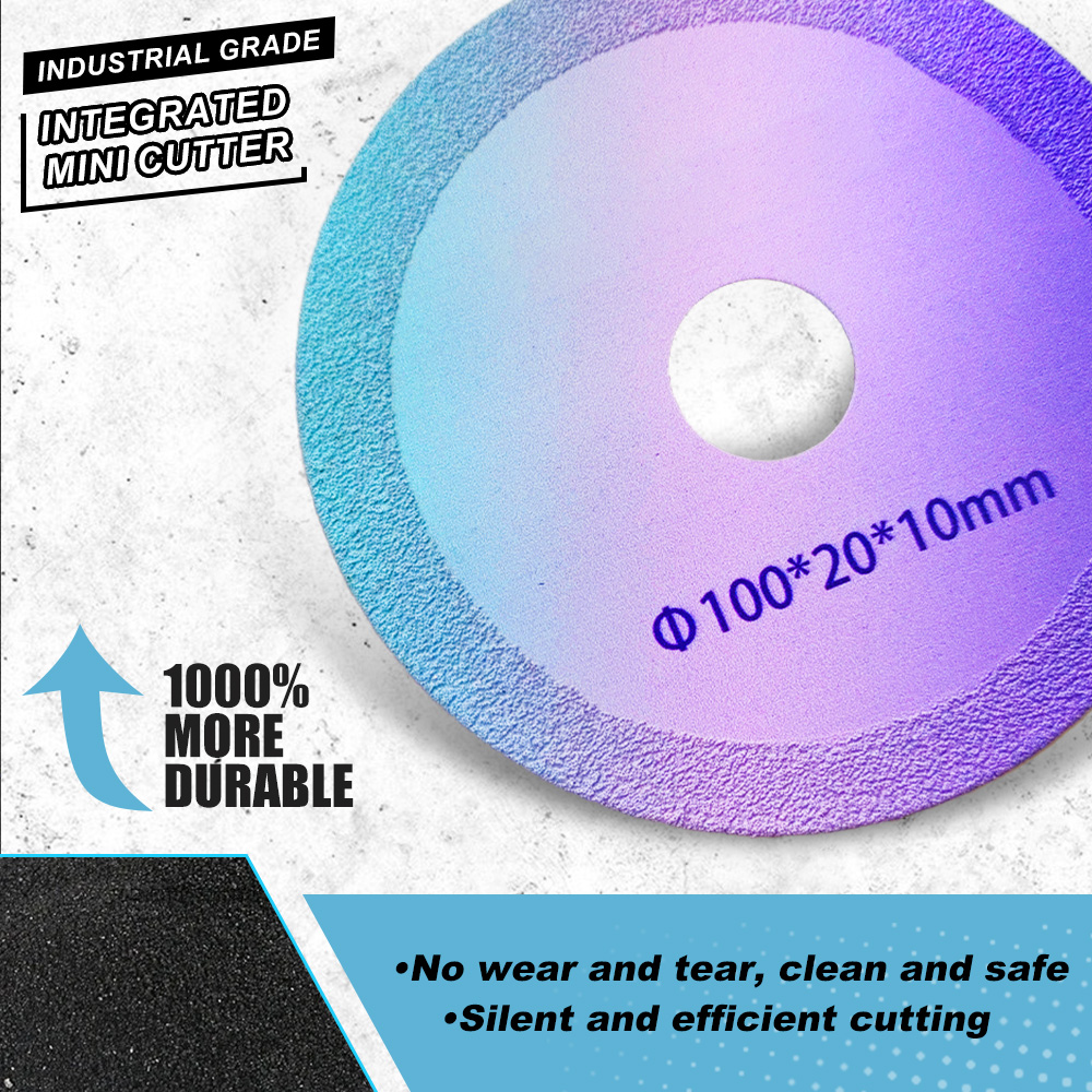 100mm Diamond Glass Cutting Di - مراجعة Crystal Press Tool وسعره