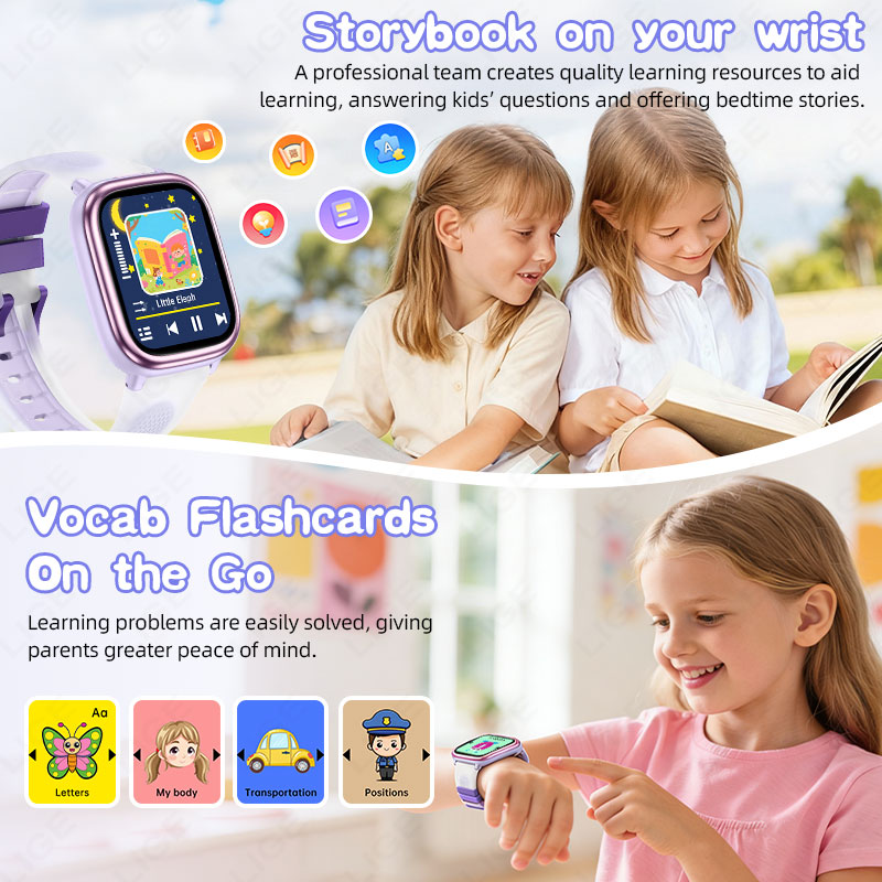 LIGE 2026 New Children Learnin - مراجعة Smartwatch Watches For Kid Boy Waterproof وسعره
