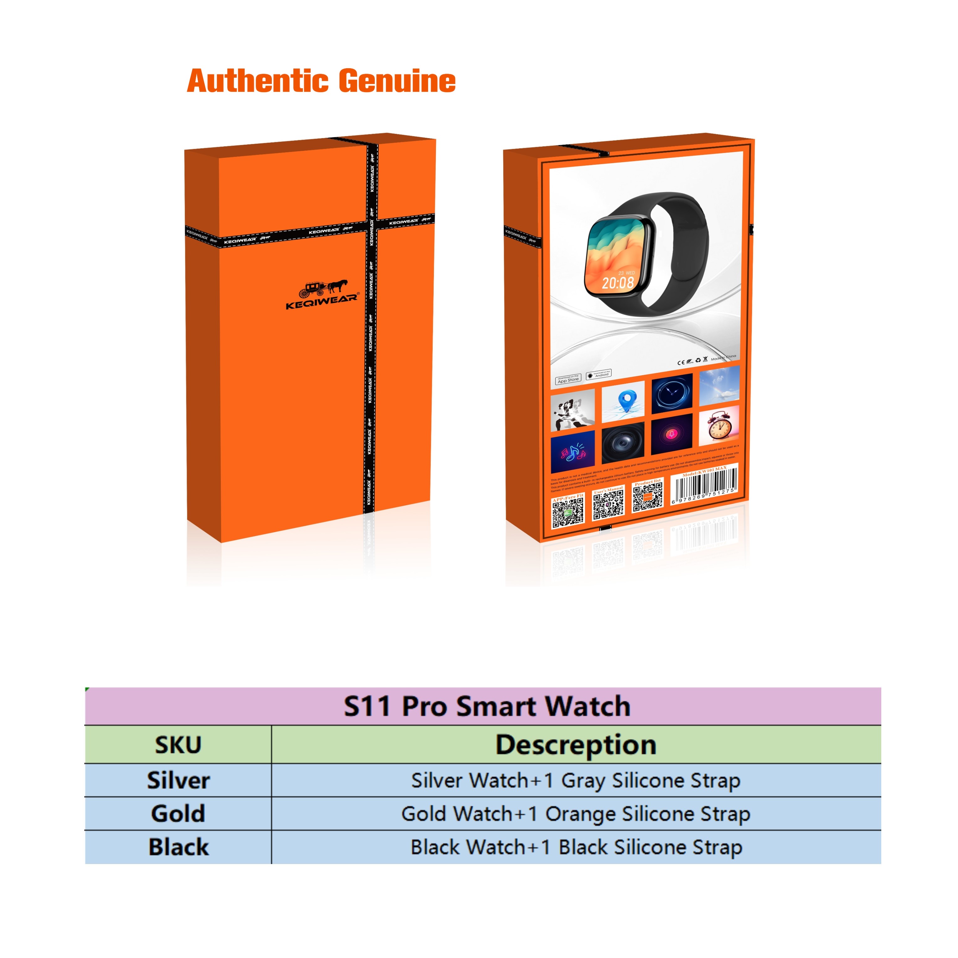 Genuine Major Manufacturer S11 - مراجعة Watch Vs Smartwatch وسعره