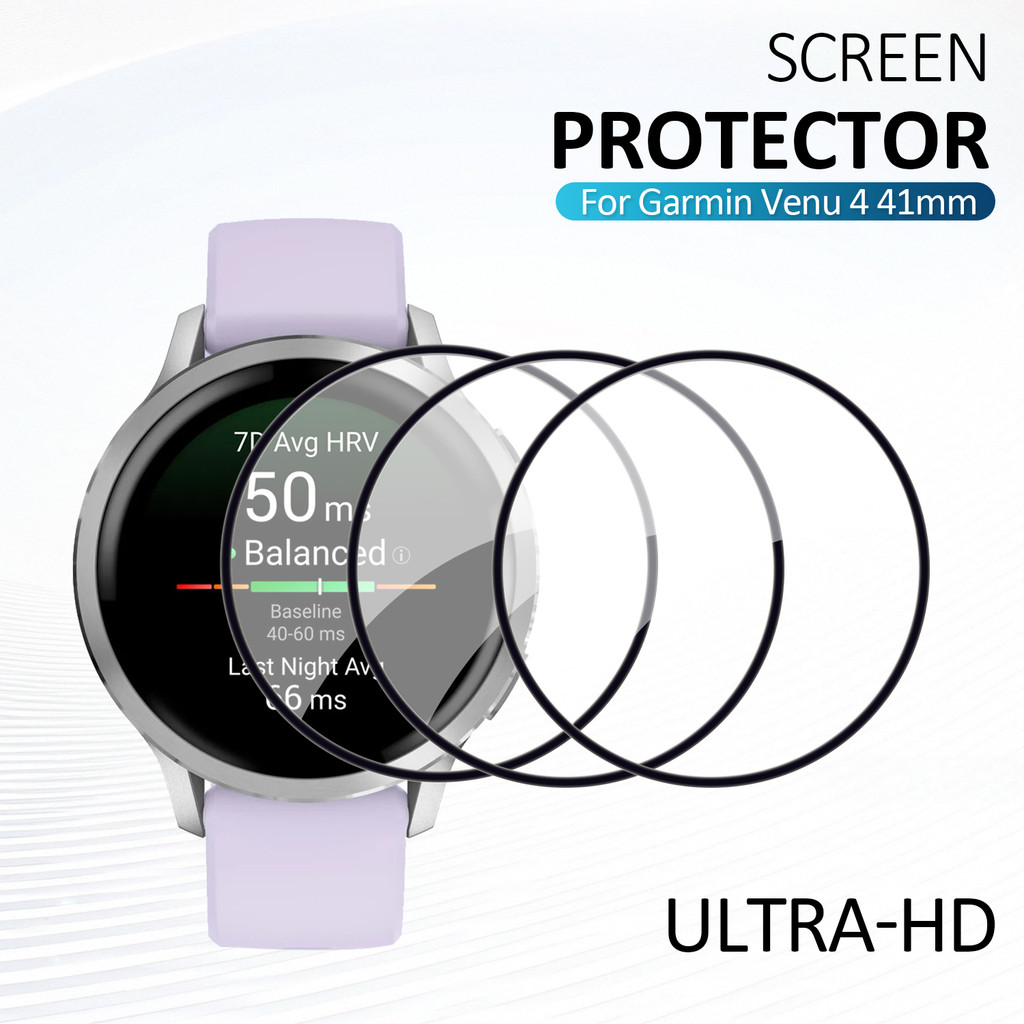 4PCS HD Screen Protectors Film - مراجعة Xwatch Smartwatch وسعره