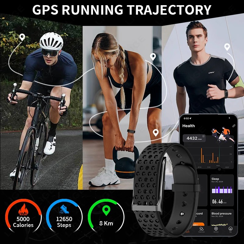 LIGE No Screen Smart Watch Hea - مراجعة Smartwatch Latest Watches For Men وسعره