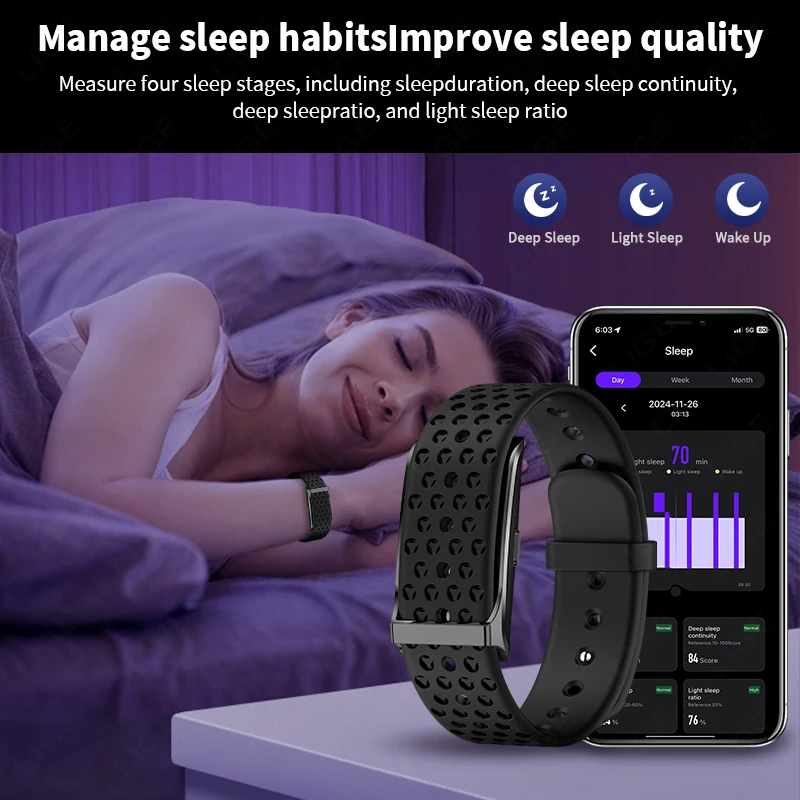 LIGE No Screen Smart Watch Hea - مراجعة Smartwatch Latest Watches For Men وسعره