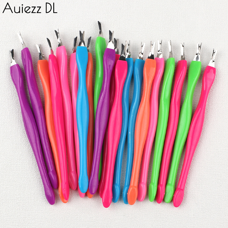 10Pcs/20Pcs Cuticle Pusher Cut - مراجعة Crystal Press Tool وسعره