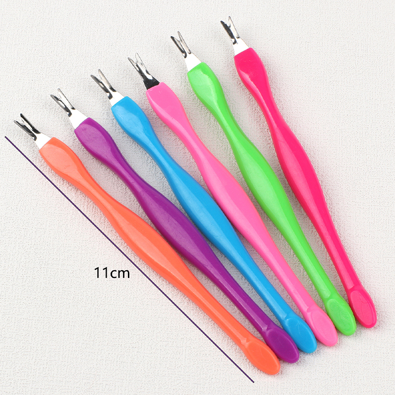 10Pcs/20Pcs Cuticle Pusher Cut - مراجعة Crystal Press Tool وسعره