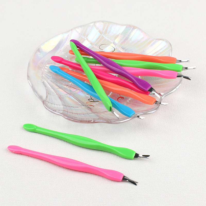 10Pcs/20Pcs Cuticle Pusher Cut - مراجعة Crystal Press Tool وسعره