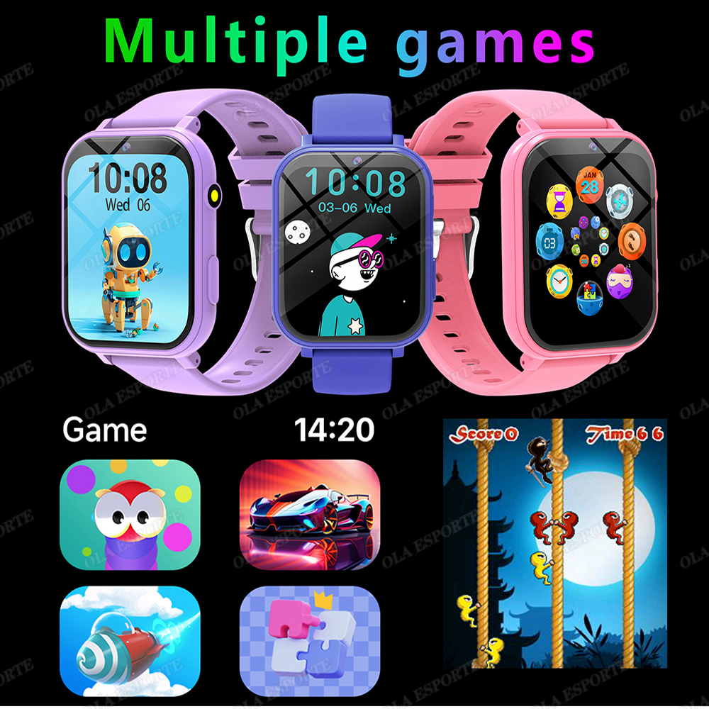 2025 New Smartwatch For Kids H - مراجعة Smartwatch Watches Birthday Gift For Boys وسعره