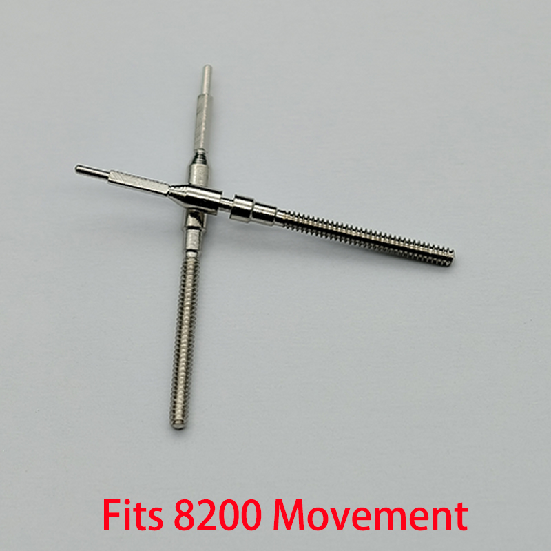 2PCS/4PCS 8215 8200 Stainless  - مراجعة Watch Crown Stem وسعره