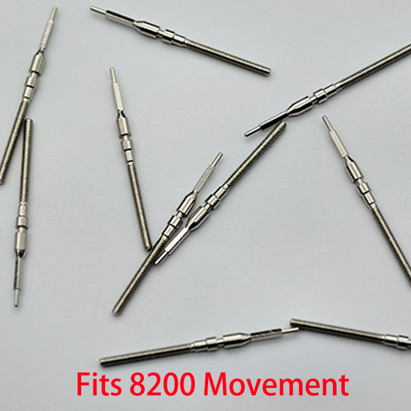 2PCS/4PCS 8215 8200 Stainless  - مراجعة Watch Crown Stem وسعره