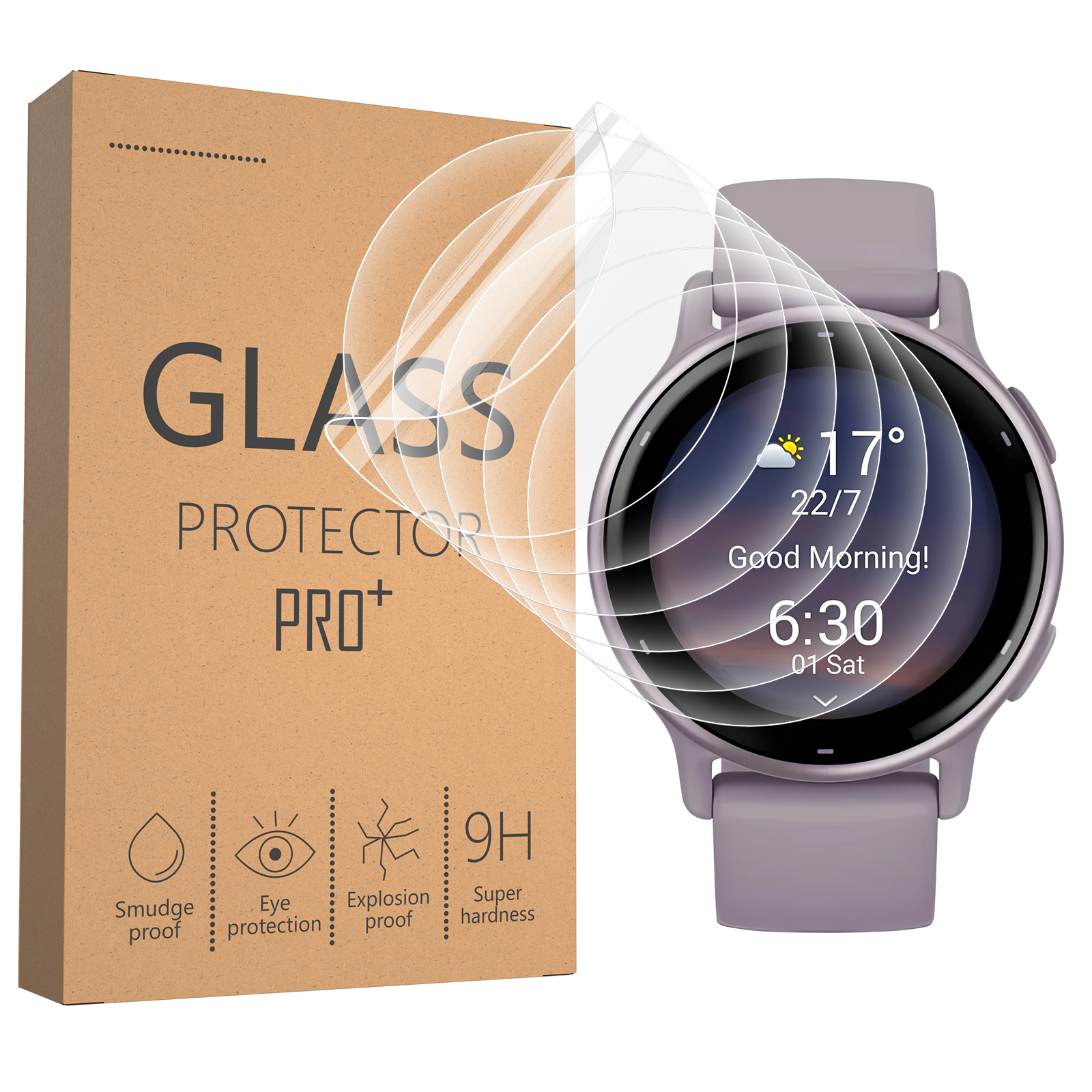 Soft Clear Protective Film For - مراجعة Xwatch Smartwatch وسعره