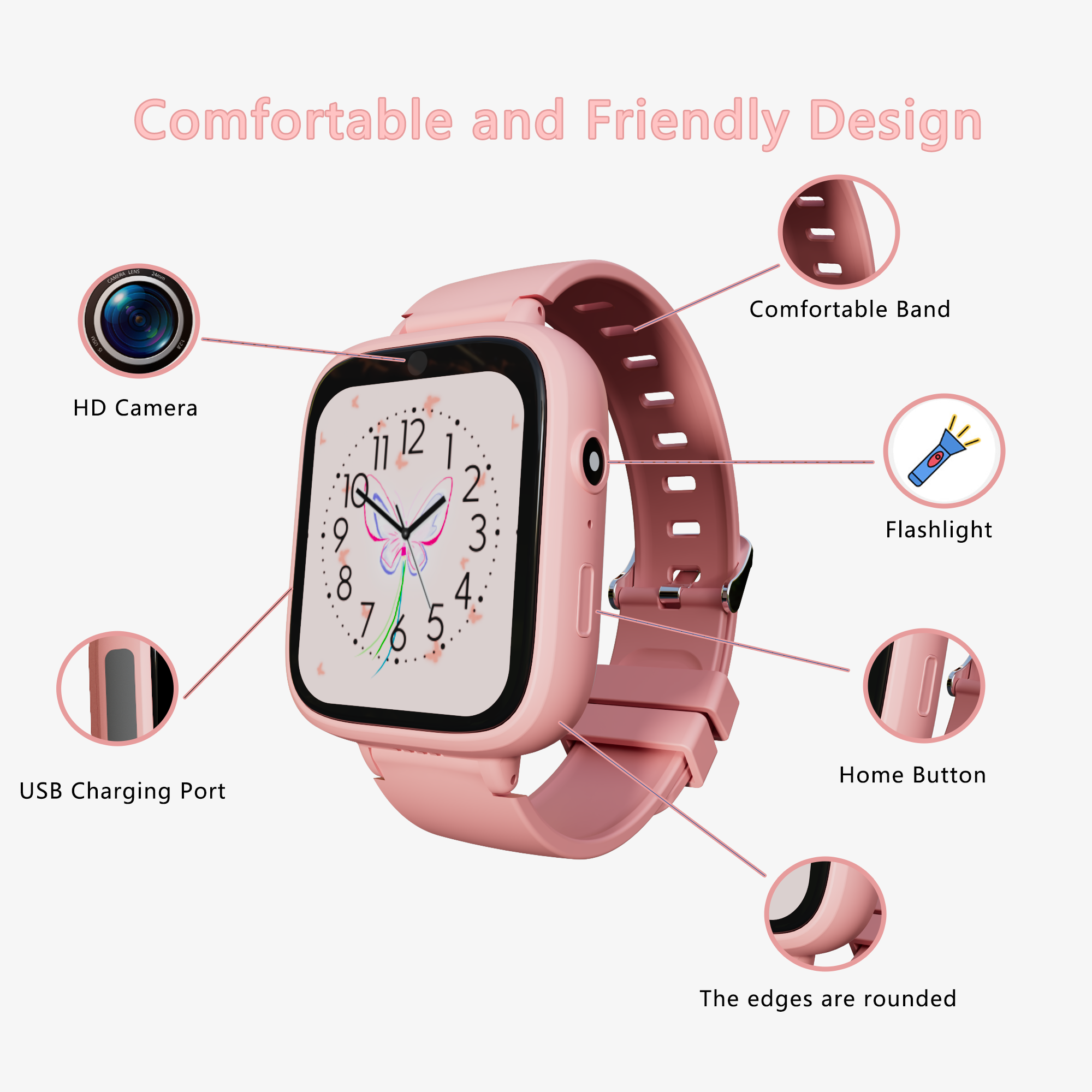 Children Watch Birthday Gifts  - مراجعة Smartwatch Watches Birthday Gift For Boys وسعره