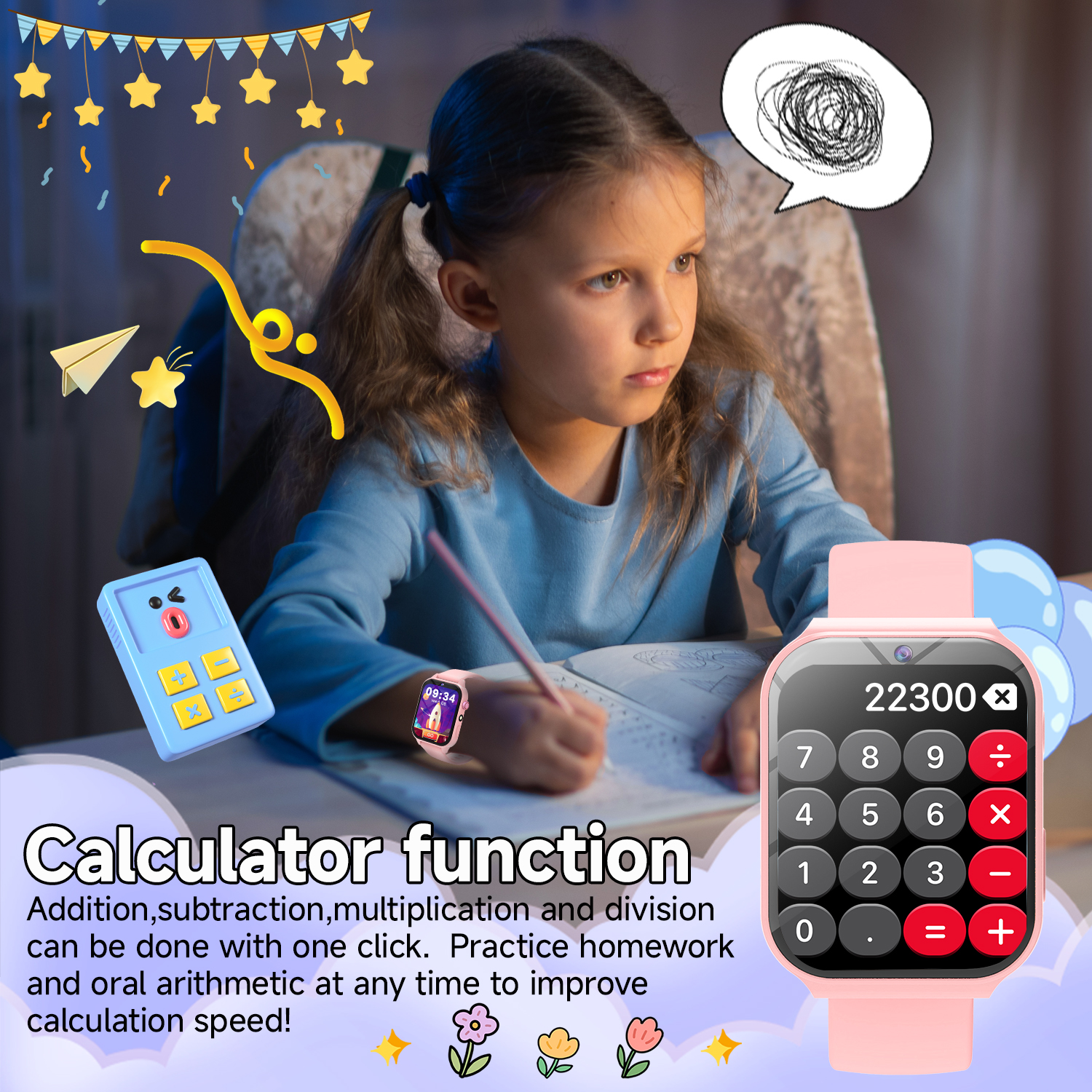 Study Partners for Kids HD Cam - مراجعة Smartwatch Watches Birthday Gift For Boys وسعره